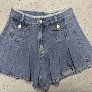 Denim Blue Women's Shorts